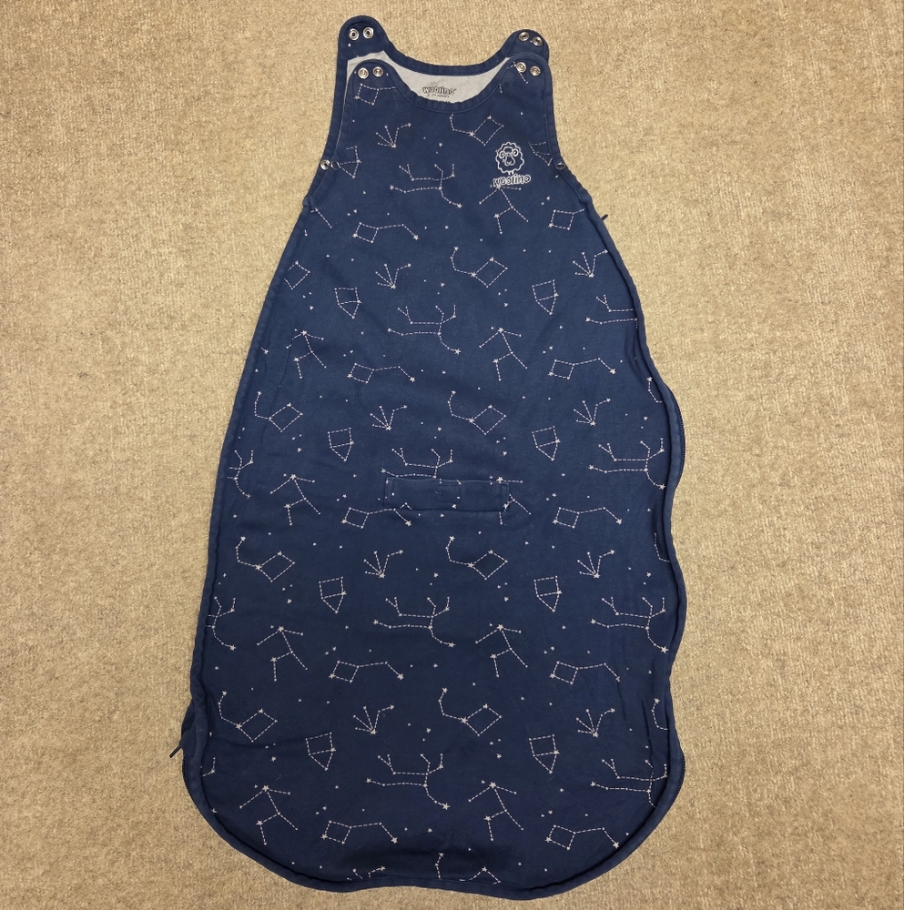 Woolino 2-24 Mo Sleep Sack, Night Sky